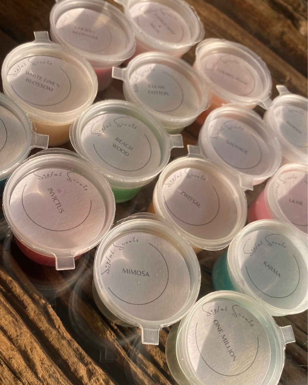 Bestseller mixpakket van diverse handgemaakte sojawax melts