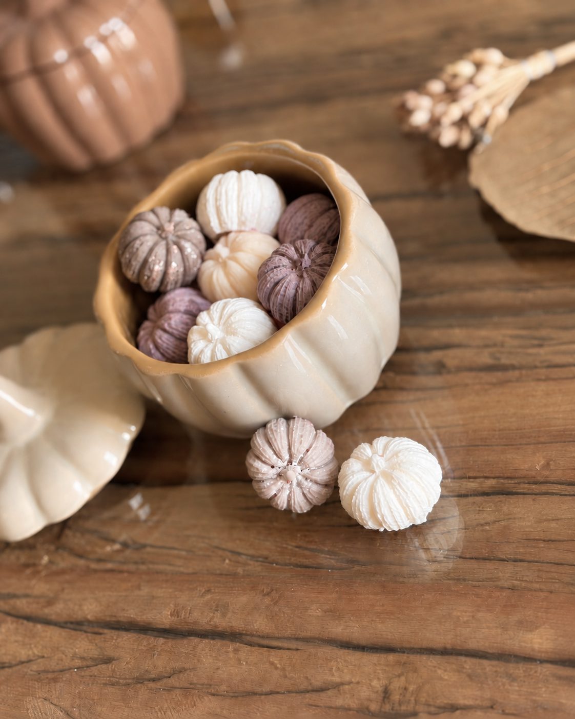 pumpkin pompoen waxmelts in pot