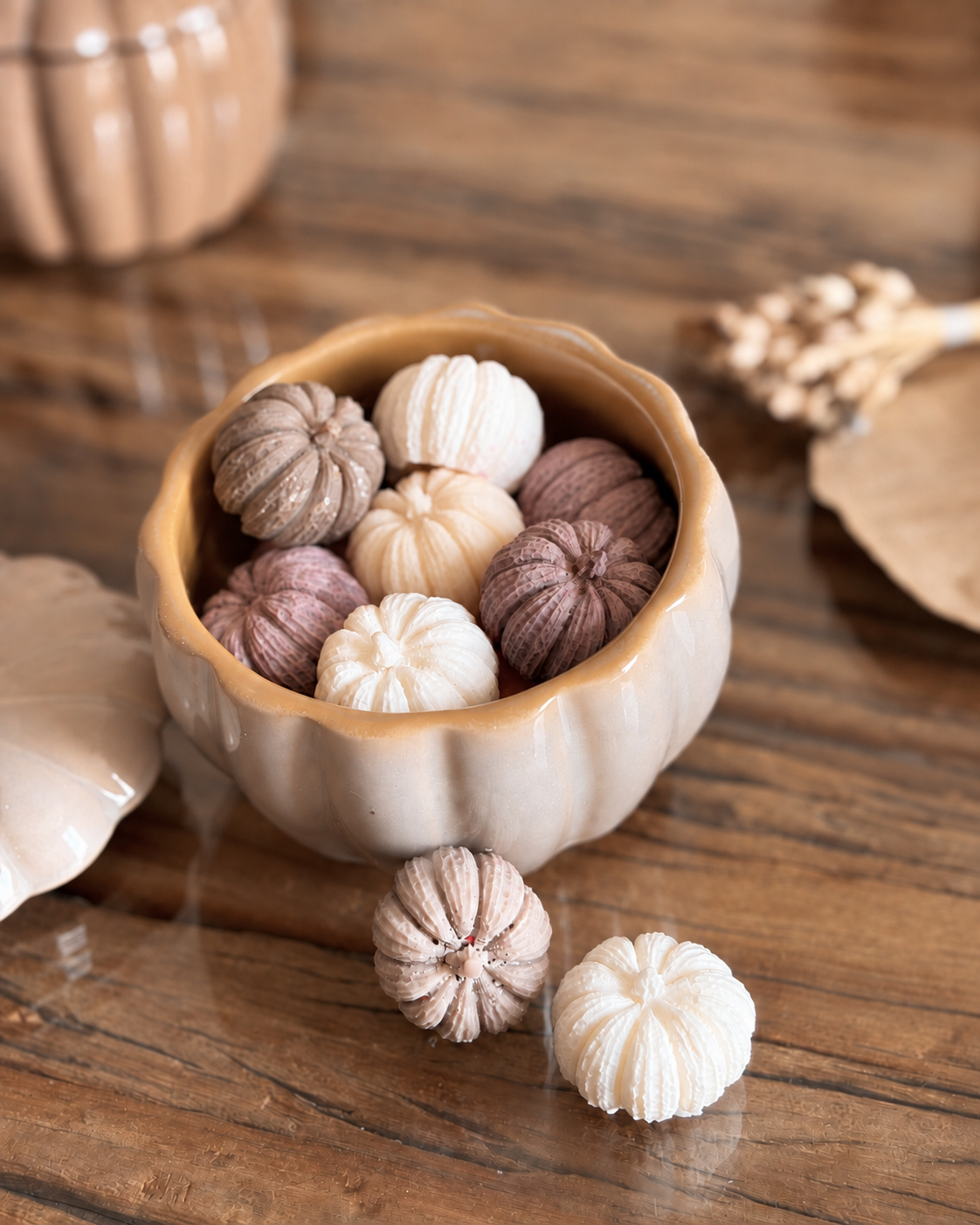 pumpkin pompoen waxmelts in pot