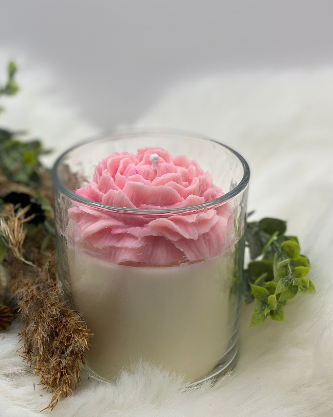 Rose candle - Afbeelding 2